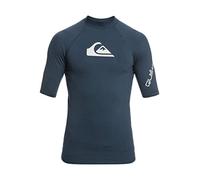 Quiksilver Homme All Time - Lycra Manches Courtes Combinaison De Soleil, Navy Blazer Heather, S EU