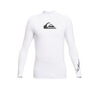 Quiksilver Eqywr03357 All Time Long Sleeve Rash Guard Blanc L Homme