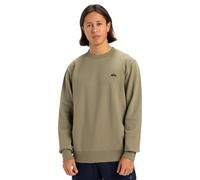 Sweat Quiksilver Basic Crew Young Men marron verdâtre - XL