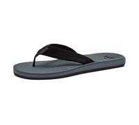 Quiksilver Homme Carver Tongs athlétiques en Daim 3 Points Sandale, Gris 1, 38 EU