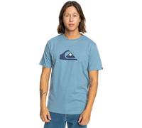 Quiksilver Homme Comp Logo T-Shirt, Blue Shadow, XS EU