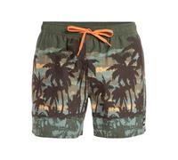 Quiksilver Homme Everyday Straight Volley 15 Maillot De Bain, Grape Leaf Tropicamo, M EU