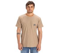 Quiksilver Haut en Tricot Manches Courtes KENTIN SS Pocket Homme Marron S