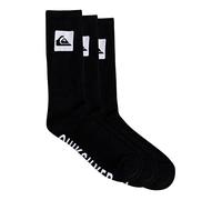Quiksilver Homme Lot de 3 Chaussettes, Noir, Taille unique EU