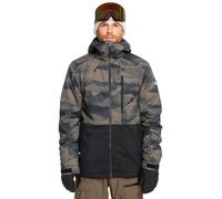 Quiksilver Veste Mission Printed Block Jk Homme Marron/Noir Taille XS 2025