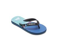 Quiksilver Homme Molokai Art Sandale, Black Blue Blue Blue, 35 EU