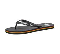 Quiksilver Homme Molokai Sandale, Noir/Rouge/Vert, 44 EU