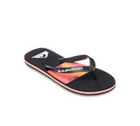 Tongs Quiksilver Molokai Stripe 25 noir orange - 46