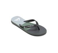 Quiksilver Homme Molokai Stripe. Sandale, Noir/Gris, 45 EU