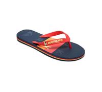 Quiksilver Homme Molokai Word Block Youth Sandal, Multicolore (Black/Red/Blue Xkrb), 39 EU