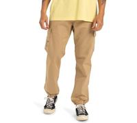Quiksilver Homme MW Cuffed Cargo Pantalons, Kaki, 31W EU