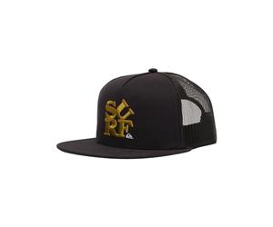 Quiksilver Homme Oasis Trucker Chapeau, Noir, Taille Unique EU