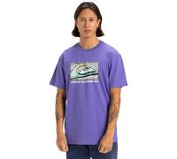 Quiksilver Homme Retro Fade T-Shirt, Dusted Peri, XS EU