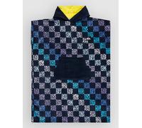 Quiksilver Hoody Poncho de surf bleu Uni
