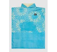 Quiksilver Hoody Poncho de surf bleu Uni