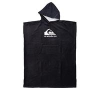 Quiksilver Hoody Towel - Serviette de Plage pour Garçon, Noir