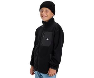 Quiksilver Ice Fields - Polaire zippée - Garçon Enfant 8-16 Ans - 16 - Noir