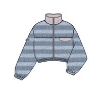 Quiksilver - Kedai Fz - Polaire femme Ashley Blue Kedai Stripe - M