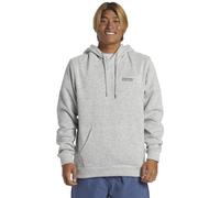 Quiksilver Keller Hoodie Pullover Sweater, Light Grey Heather, XXL Men's