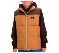 Quiksilver - Kid's Cold Days Sleeveless - Gilet d'hiver - XS - 8 Years - chocolate brown