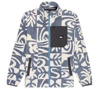 Quiksilver - Kid's Ice Fields Full-Zip - Veste polaire - M - 12 Years - china blue / desert checker