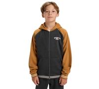 Quiksilver Knowledge Area - Sweat à Capuche zippé - Garçon Enfant 8-16 Ans - 12 - Marron