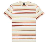 Quiksilver - Lekoni Stripe S/S Tee - T-shirt - XL - bone white lekoni stripe