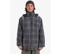 Quiksilver - Live Wire Jk - Veste ski homme Mercury Check True Black - XL