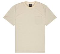 Quiksilver - Lopaz Striped S/S Pocket - T-shirt - S - snow white lopaz stripes