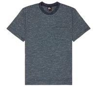 Vêtements Quiksilver Lopaz Striped Ss Pocket pour Homme XXL Bleu