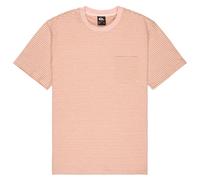 Quiksilver - Lopaz Striped S/S Pocket - T-shirt - XXL - rose water lopaz stripes