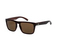Quiksilver Lunettes de soleil Ferris Écaille marron, verres marron Taille unique Homme