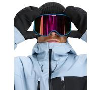 Quiksilver Lunettes de ski Storm Homme Bleu Violet clair CAT3 Taille unique