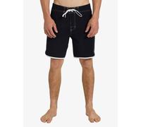 QUIKSILVER Boardshorts 'Original Scallop 18' noir / blanc, Taille M-L