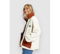 Quiksilver Minto Sherpa Fleece Veste blanc XS