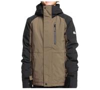 QUIKSILVER Mission Block Yth Jk - Enfant - Marron / Noir - taille 12 ans- modèle 2025