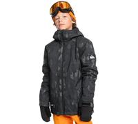 Quiksilver Mission Printed Youth JK Jacket, Nature Zoom Dark Shadow, 8 Boy's