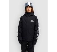 Quiksilver Veste de ski Mission Solid – Enfant S (10 ans) – Noir