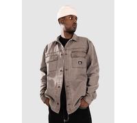 Quiksilver Mohab Washed Twill Long Sleeve Shirt Marron S Homme