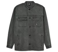Quiksilver Mohab Washed Twill Long Sleeve Shirt Gris L Homme