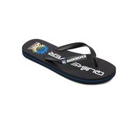 Quiksilver Molokai Arch Print Youth Tongs, Black Blue Black, 30 EU
