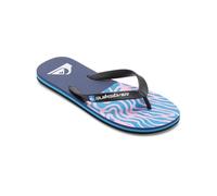 Quiksilver Molokai Art II Sandales pour homme, noir, bleu, rose, 45 EU