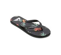 Quiksilver Molokai Art II Sandales pour homme, Noir, orange, vert, 40 EU