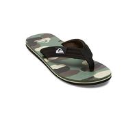 Quiksilver Molokai Layback II Sandales pour homme, noir, marron, vert, 39 EU