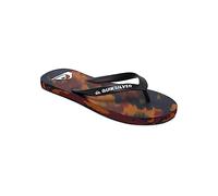 Quiksilver Molokai Marled, Chaussures de Plage & Piscine Homme, Multicolore (Black/Blue/Red Xkbr), 41 EU