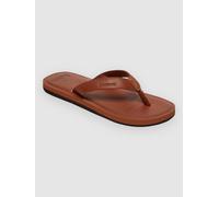 Quiksilver Tongs Molokai Nubuck II Marron Taille EU 43 Homme