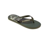 Quiksilver Molokai Panel, Tongs. Homme, Vert/Noir/Vert, 39 EU