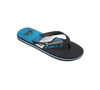 Quiksilver Molokai Panel Youth Tongs pour garçon, Black Blue Black., 29 EU