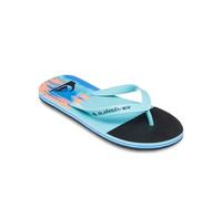 Tongs Quiksilver Molokai Stripe 25 bleu orange - 44