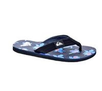 Quiksilver Homme Molokai Layback Tongs, Noir/Bleu/Blanc, 42 EU